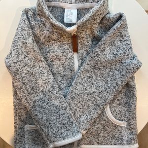 H&M baby “Patagonia” style zip sweater